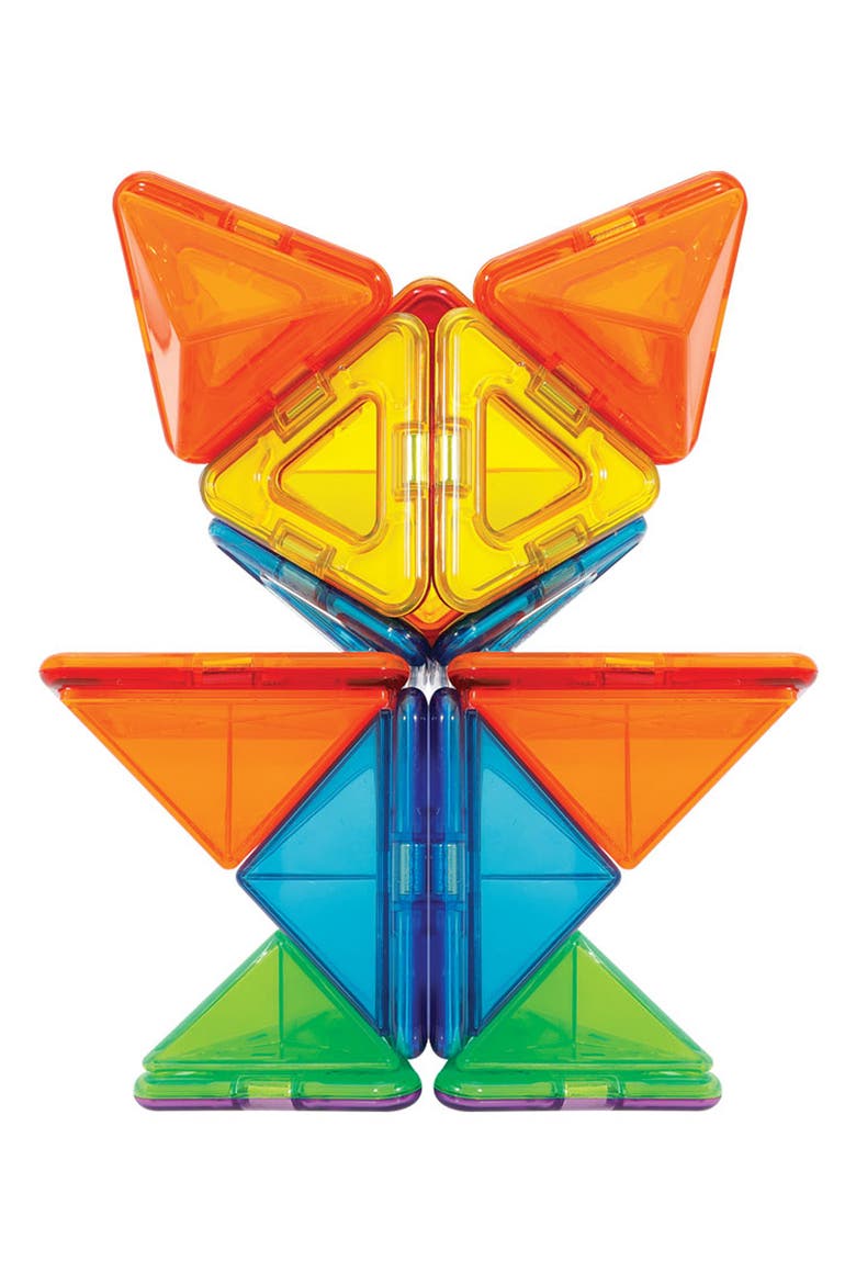 Pop-Up Box 28-Piece Magnetic 3D Construction Set, Alternate, color, MULTI
