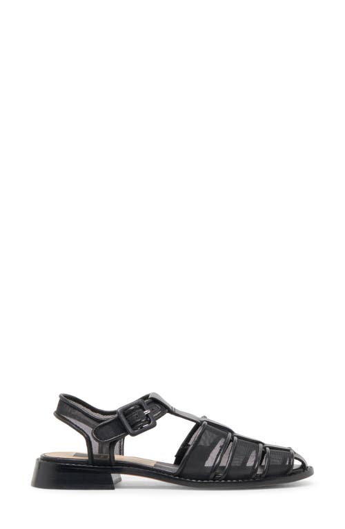 Dolce Vita Holis Mesh Fisherman Sandal In Black