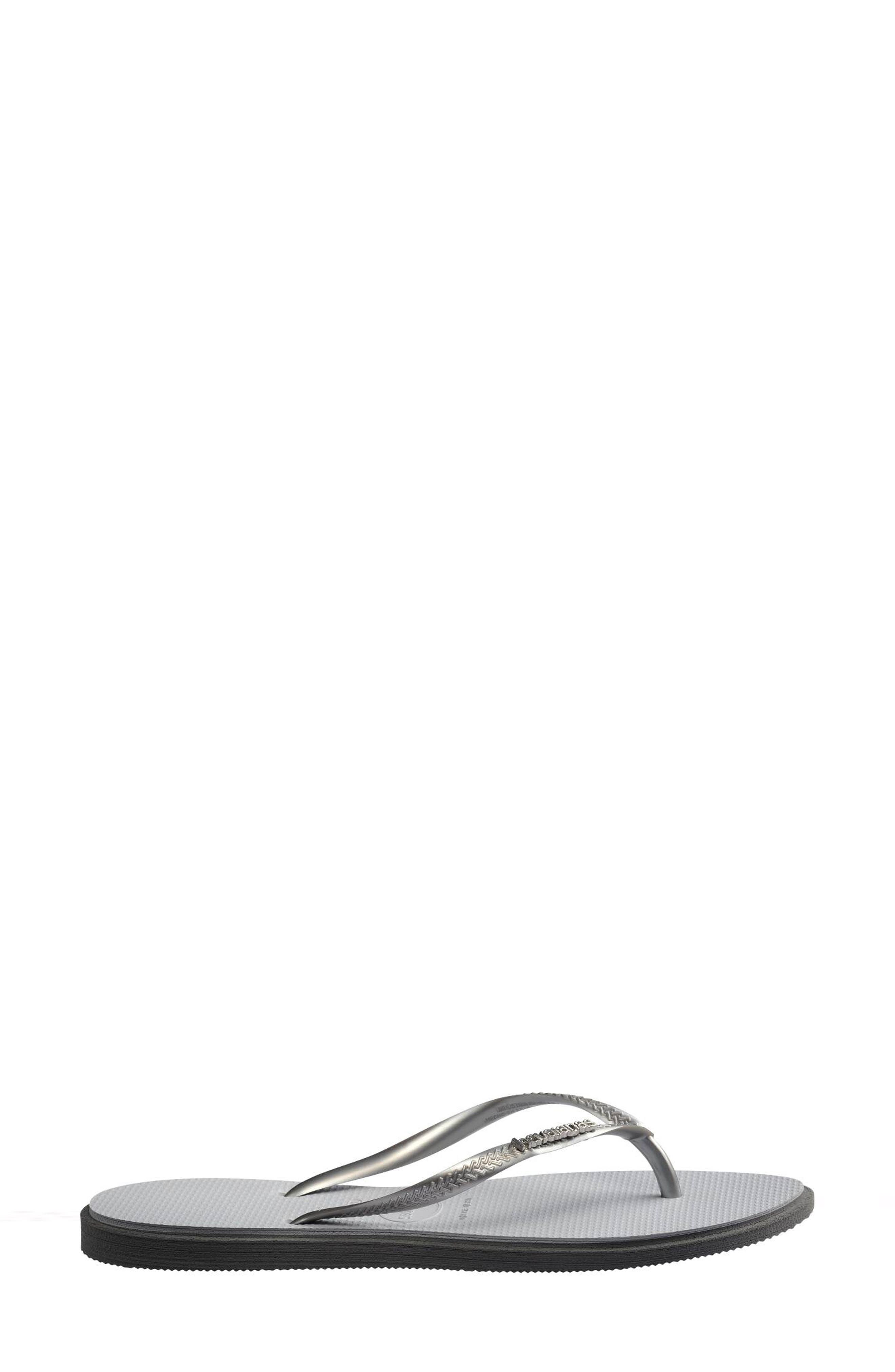 Havaianas Slim Pointed Toe Flip Flop, Alternate, color, 