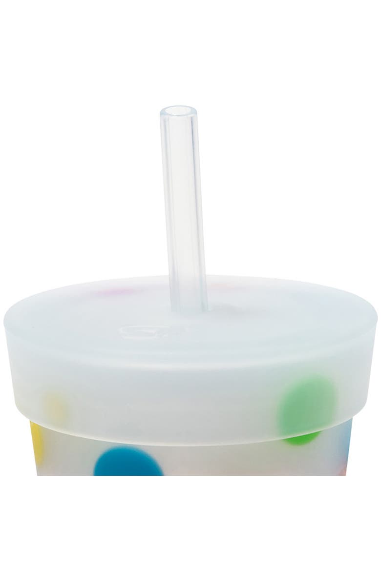 Kids Straw Tumblers 8oz 2 Pack, Alternate, color, Multicolored
