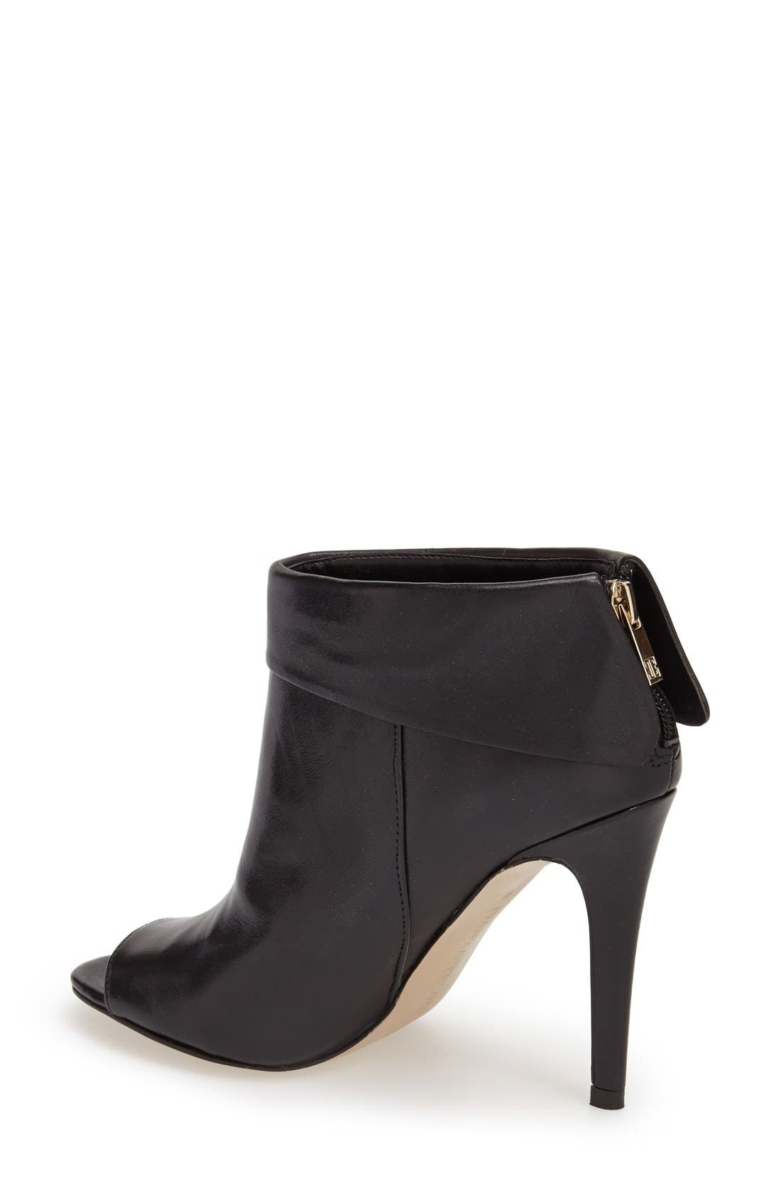 Ivanka Trump 'Derri' Peep Toe Bootie, Alternate, color, 
