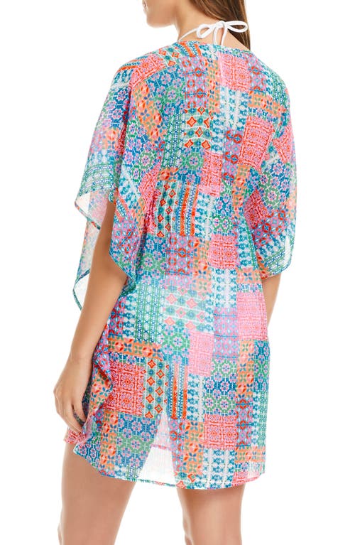 Bleu Rod Beattie Rod Beattie Ibiza Bohemia Chiffon Cover-up Caftan