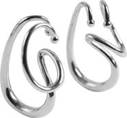 Outofoffice London Silver Ear Cuff