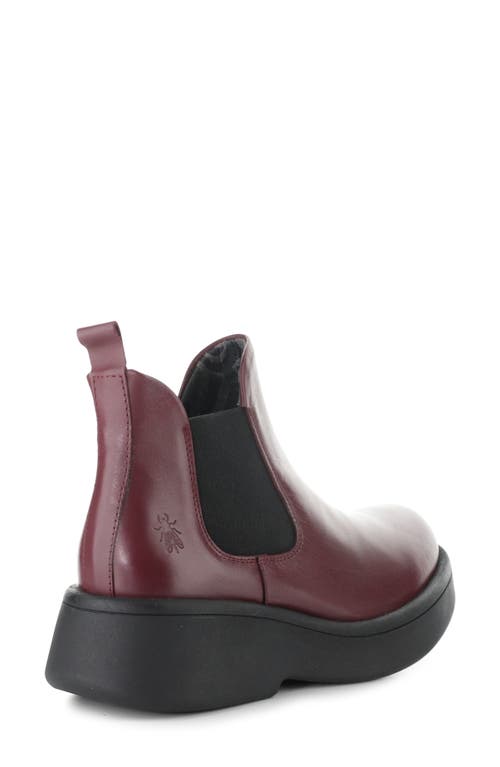 Fly London Mulk Boot In Burgundy
