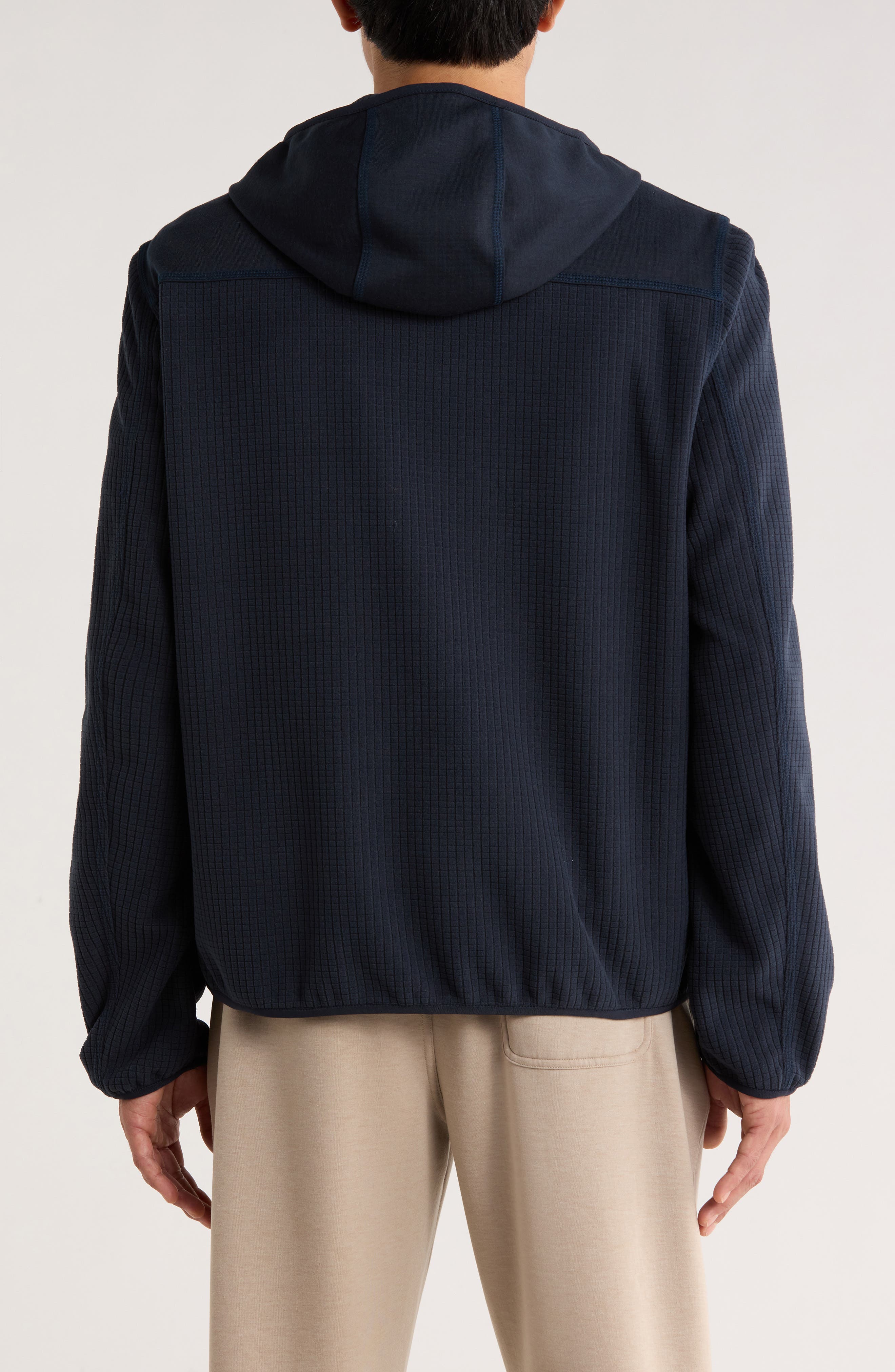 Full Zip Grid Fleece Jacket - image 2
