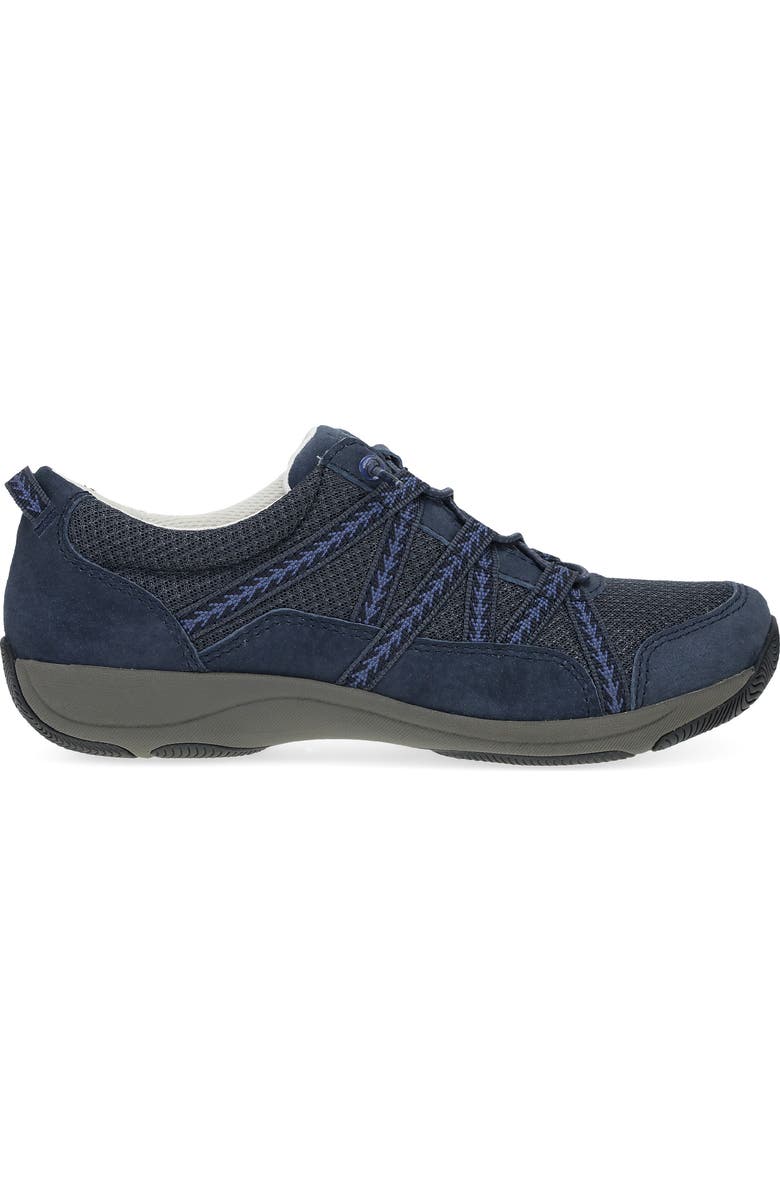 Dansko Harlyn Sneaker, Alternate, color, Navy Suede
