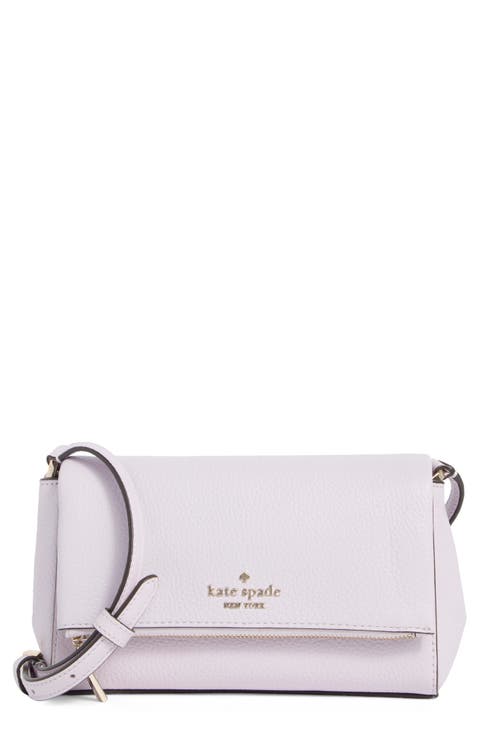 leila pebble leather mini flap bag