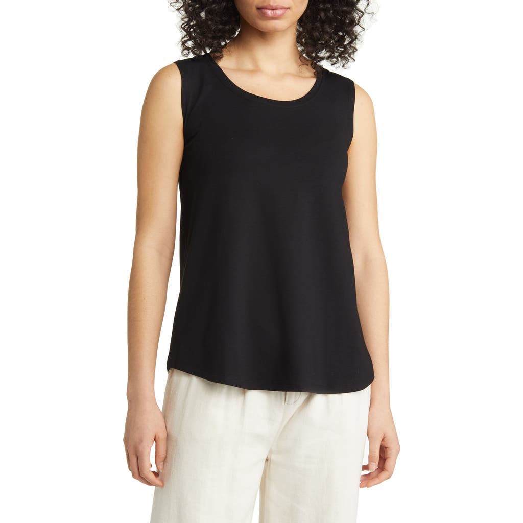 Masai Copenhagen Elisa Crewneck Tank in Black  product