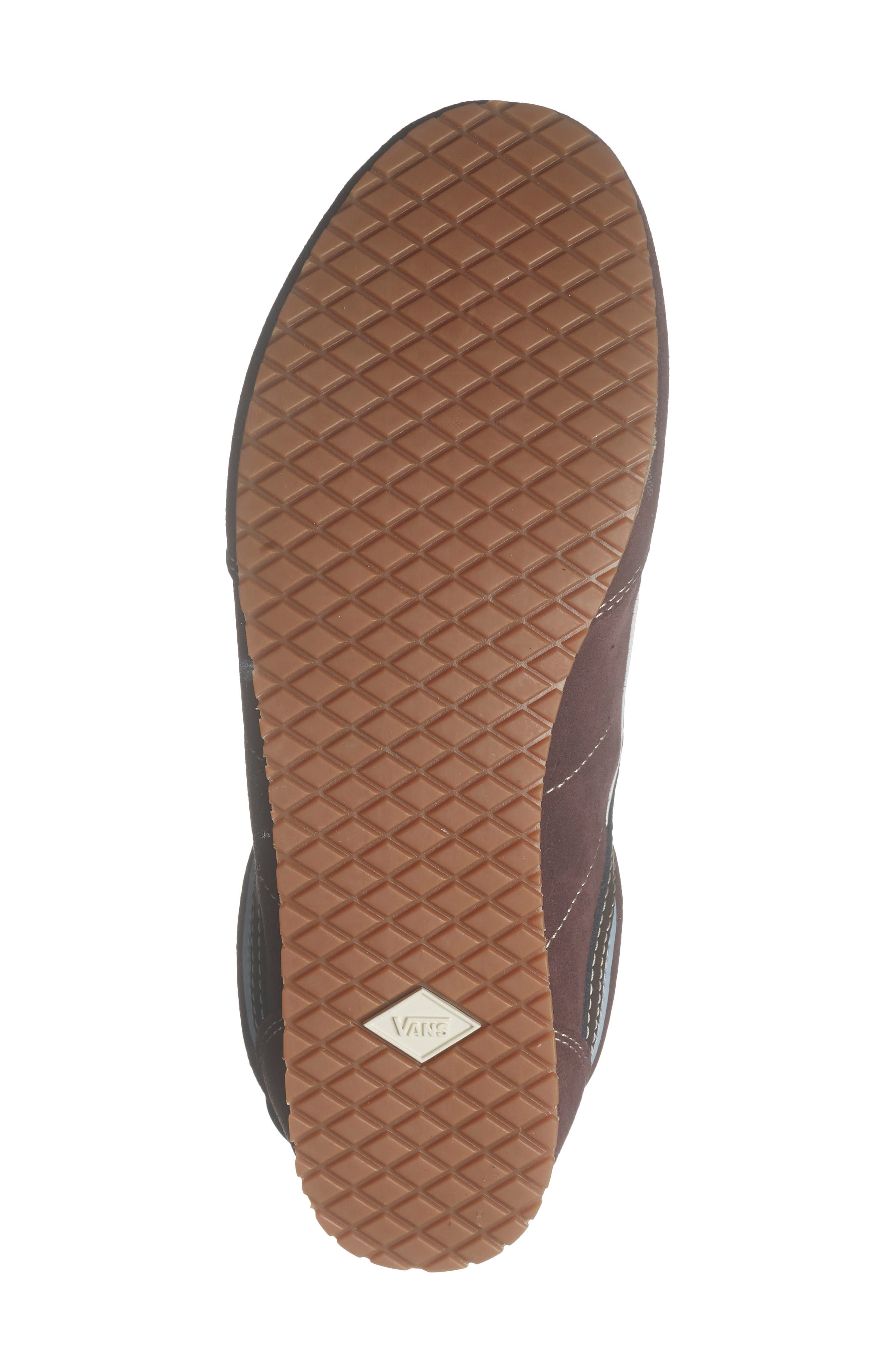 Super Lowpro Leather Sneaker, Alternate, color, LACES PORT BROWN