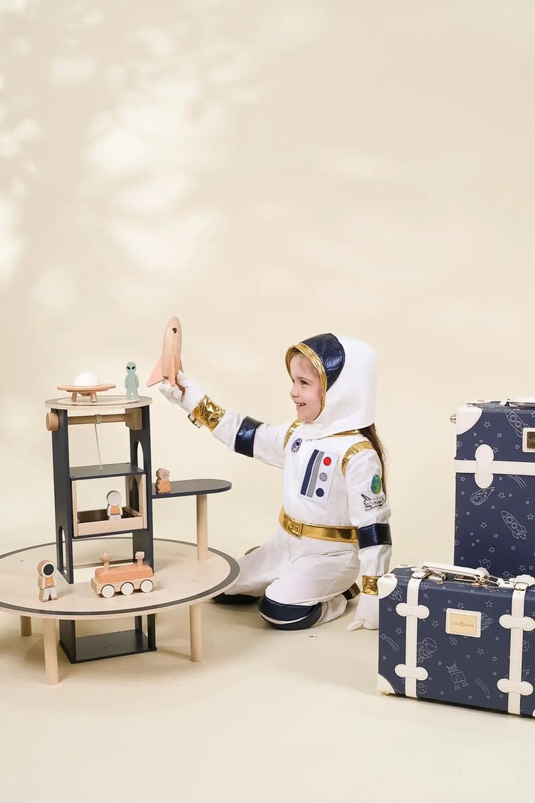Astronaut Play Costume, Alternate, color, Silver