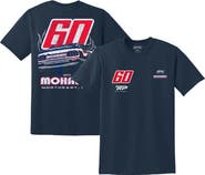 RFK Racing Men's RFK Racing Navy Ryan Preece Mohawk Northeast T-Shirt