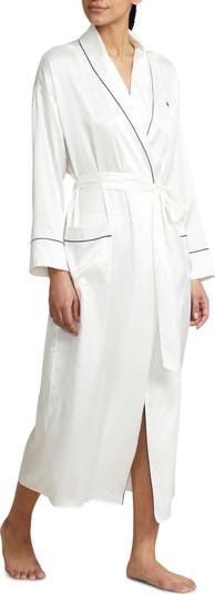 Polo Ralph Lauren Stretch Silk Robe Nordstrom