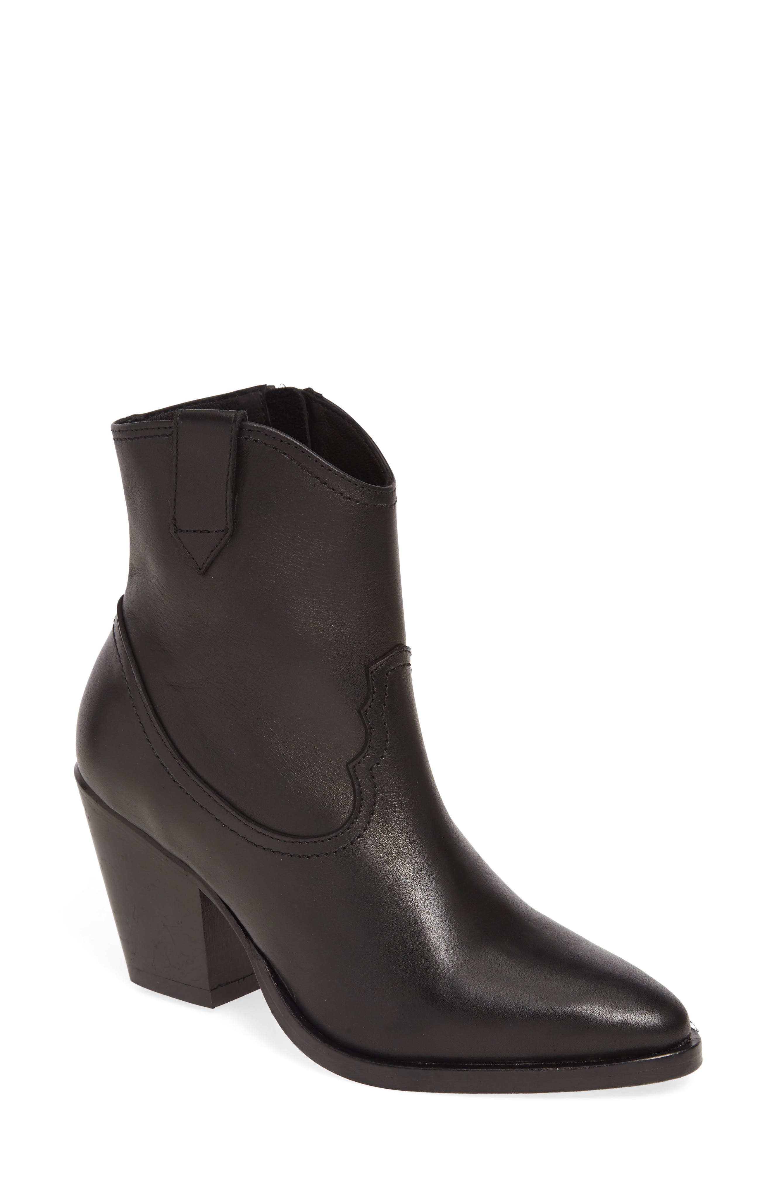 AllSaints Rolene Western Boot, Main, color, 