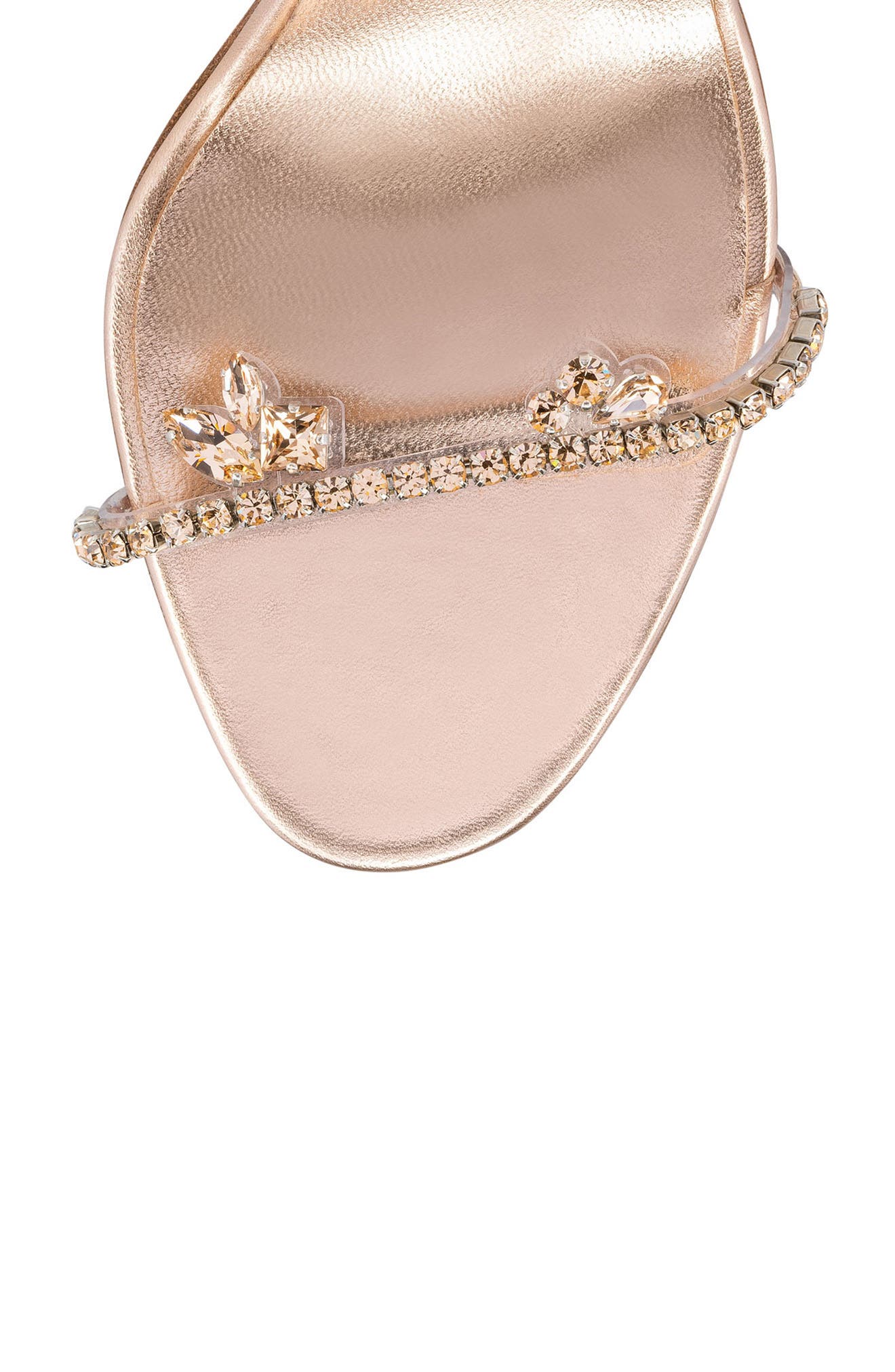 Christian Louboutin Just Queen Crystal Embellished Slide Sandal, Alternate, color, 