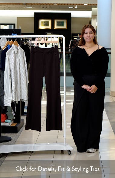 Good American Essential Flare Leg Pants (Women) | Nordstromrack