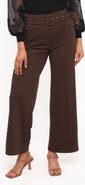 Petal & Pup Benton Belted Wide Leg Pants