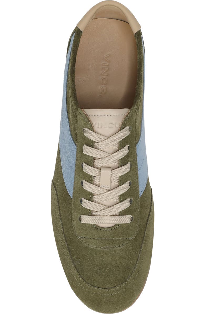 Vince LA Runner Sneaker, Alternate, color, Loden Green/ Glacial Blue