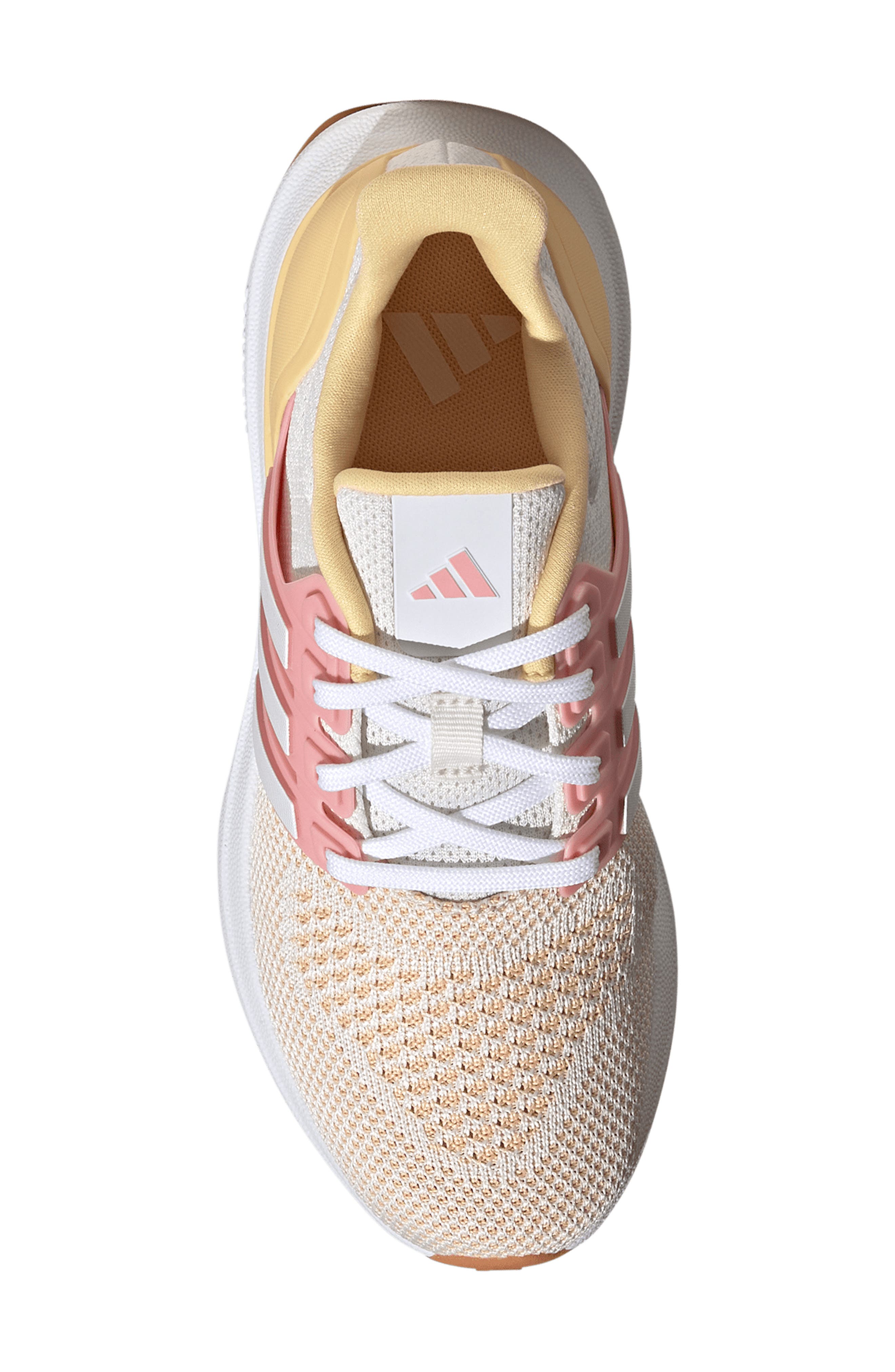 Kids' Ultradream DNA J Knit Sneaker, Alternate, color, OFF WHITE/ WHITE/ TANGERINE