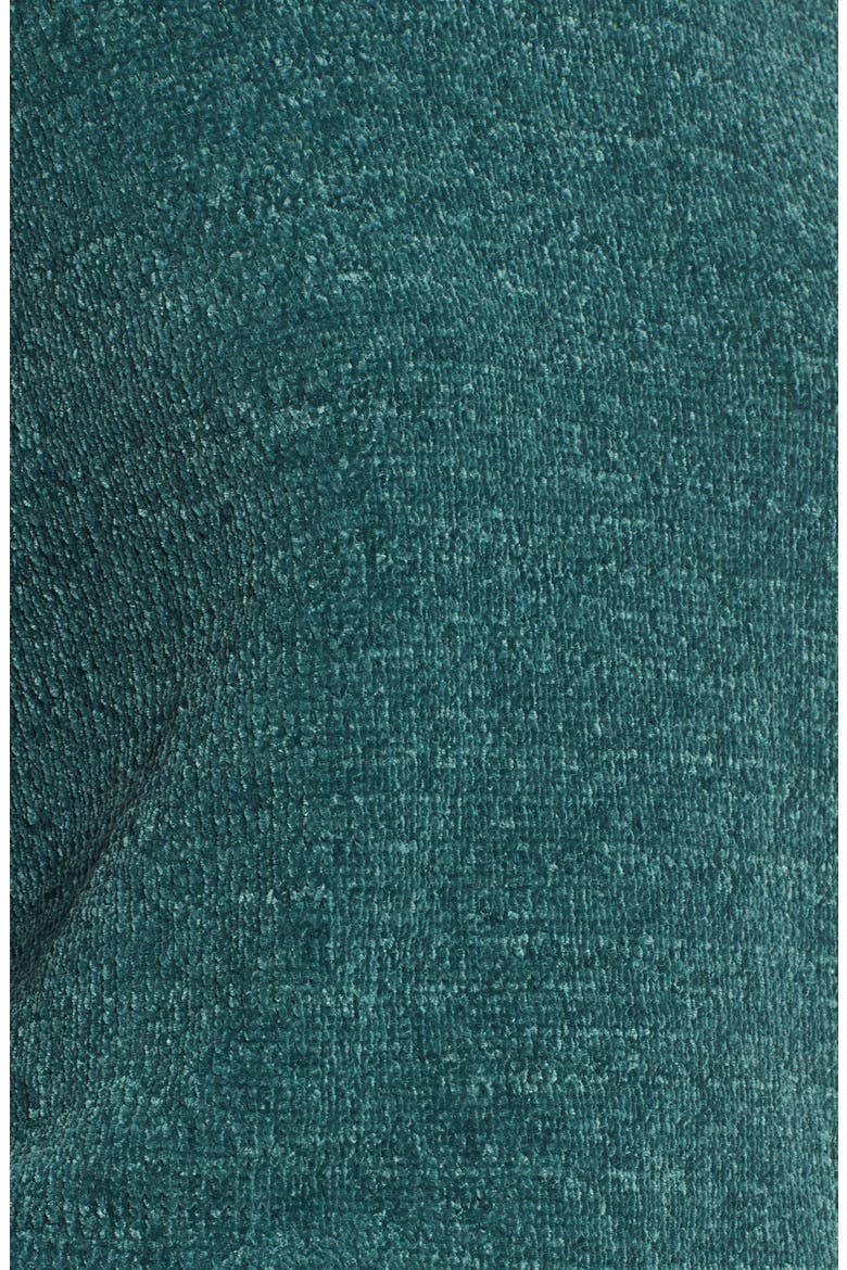 Ruffle Chenille Sweater, Alternate, color, GREEN JASPER