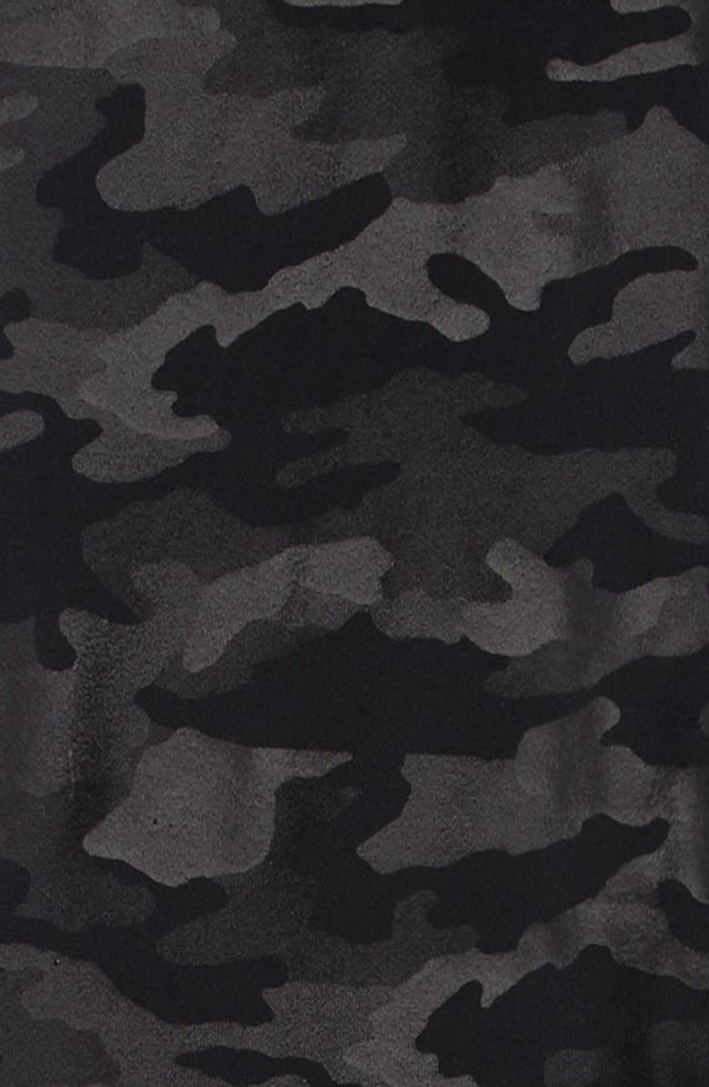 SPANX<sup>®</sup> Kids' Camo Faux Leather Leggings, Alternate, color, Black