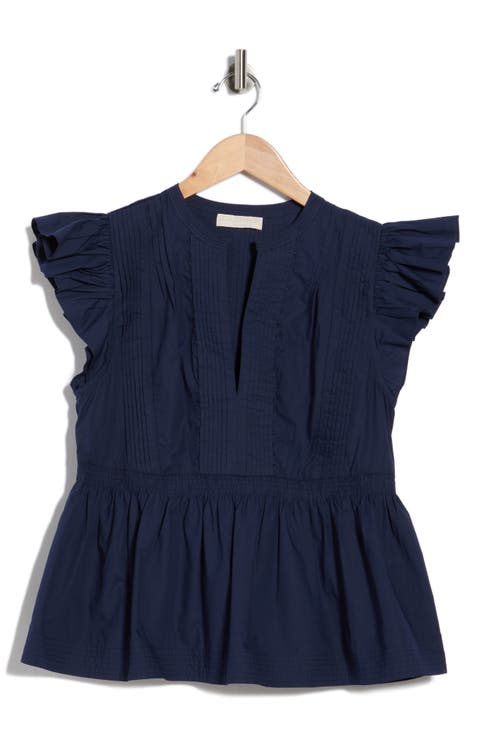 Luise Flutter Sleeve Top