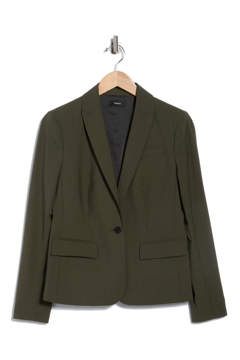 Theory Gabe Stretch Wool Blazer (Women) | Nordstromrack