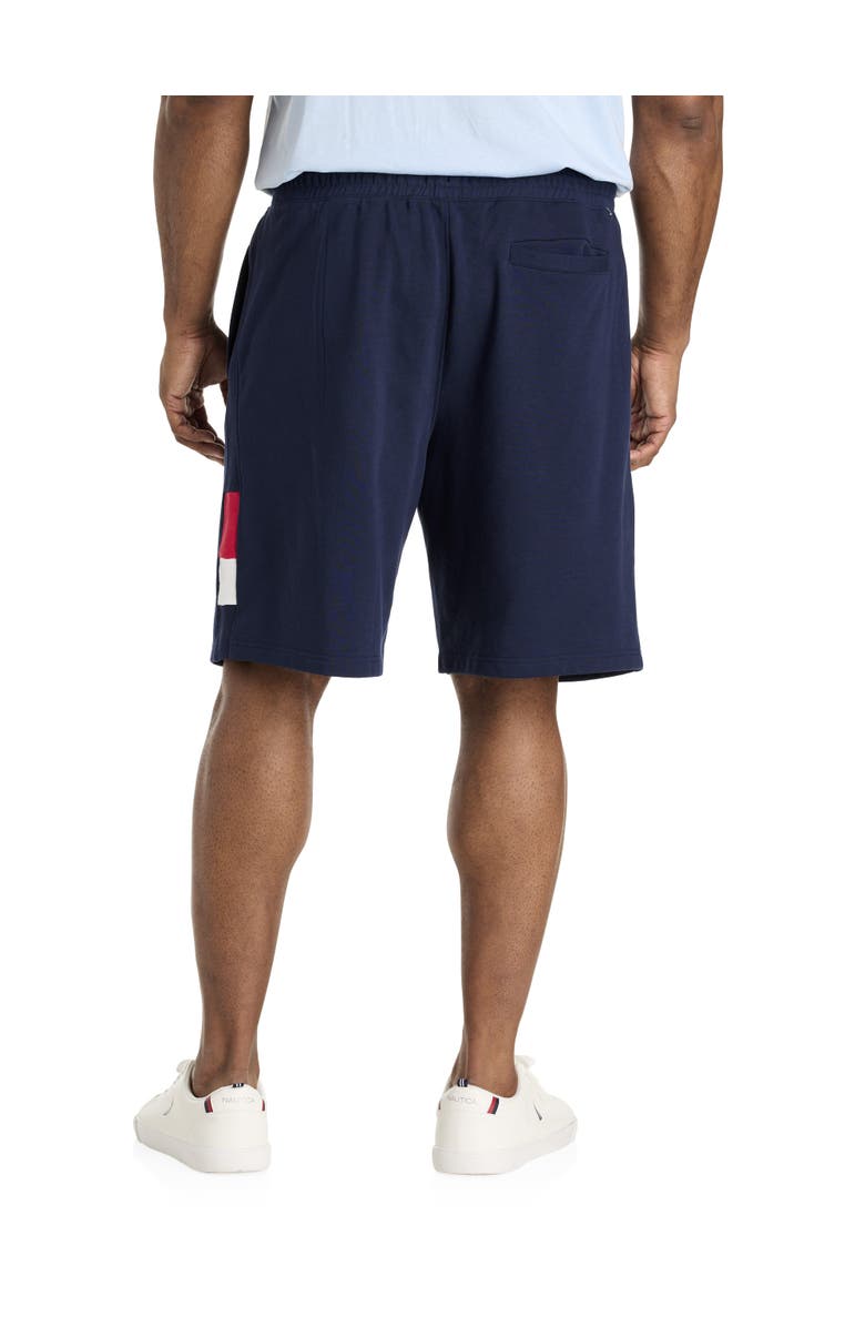 Nautica Big & Tall Active Knit Performance Shorts, Alternate, color, Navy