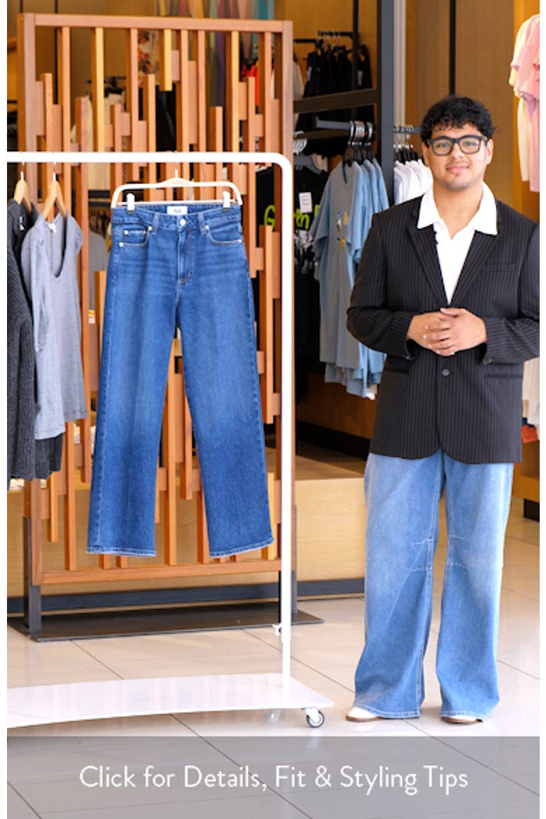 Leenah High Waist Ankle Wide Leg Jeans video
