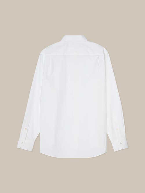 Robert Talbott Reynolds Twill Contemporary Fit Shirt In White