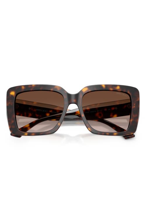 JIMMY CHOO JIMMY CHOO 54MM SQUARE SUNGLASSES