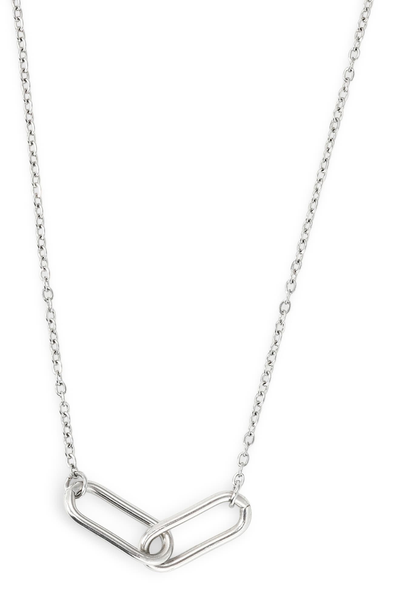 Mint & Lily Oval Link Necklace (Women) | Nordstrom