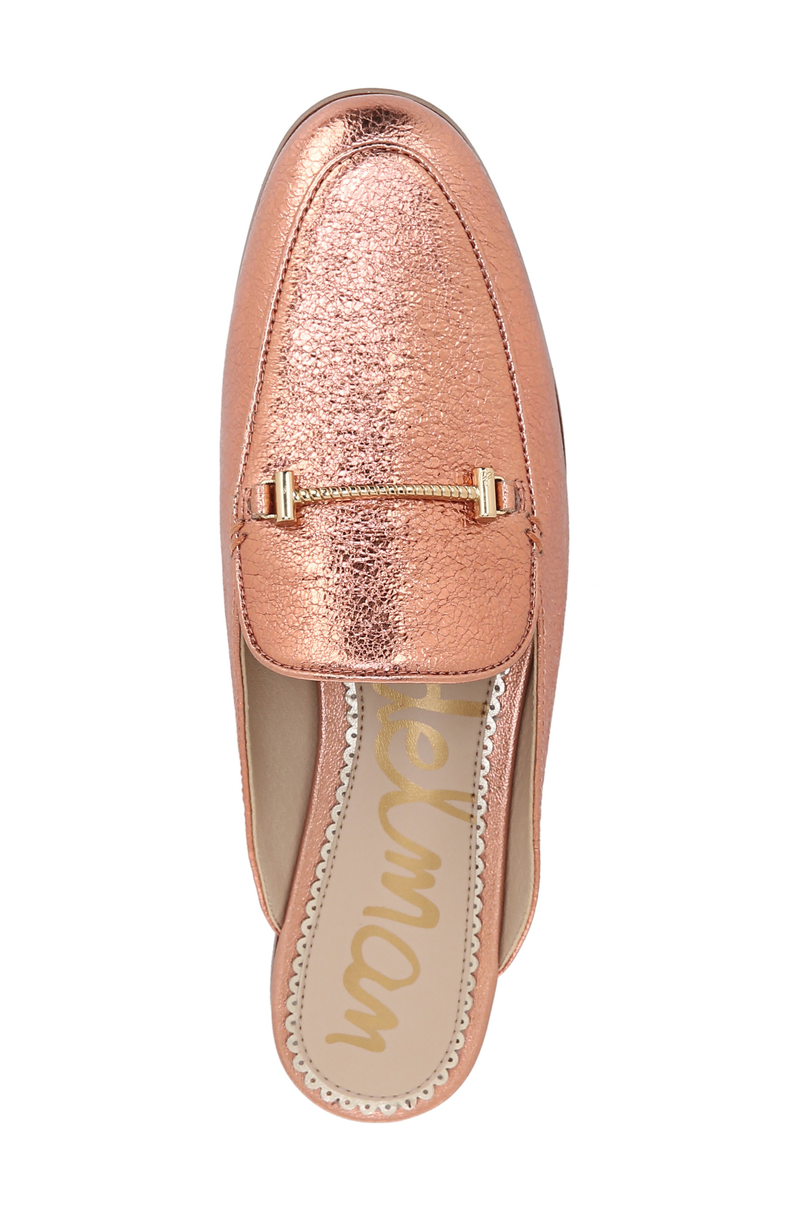 Laurna Mule - Wide Width Available, Alternate, color, PEACH LEATHER