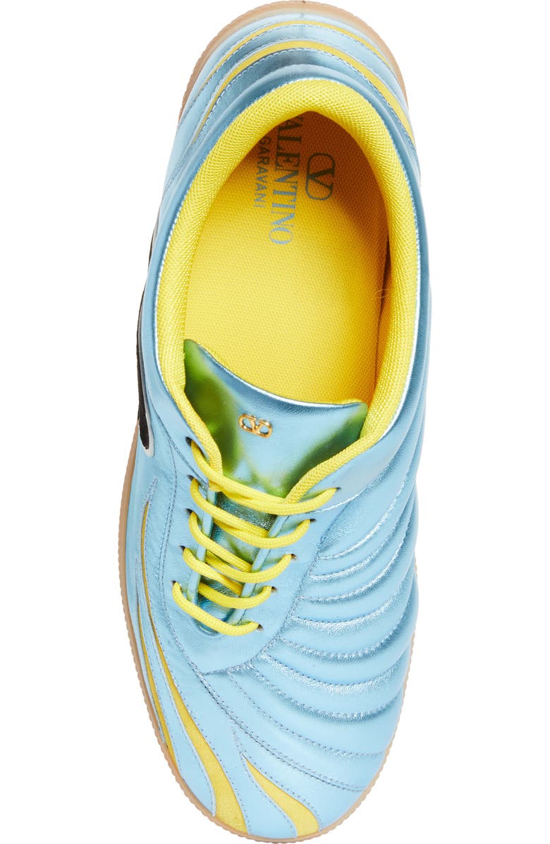 Valentino Garavani Kicky Low Top Sneaker, Alternate, color, Blue Multi