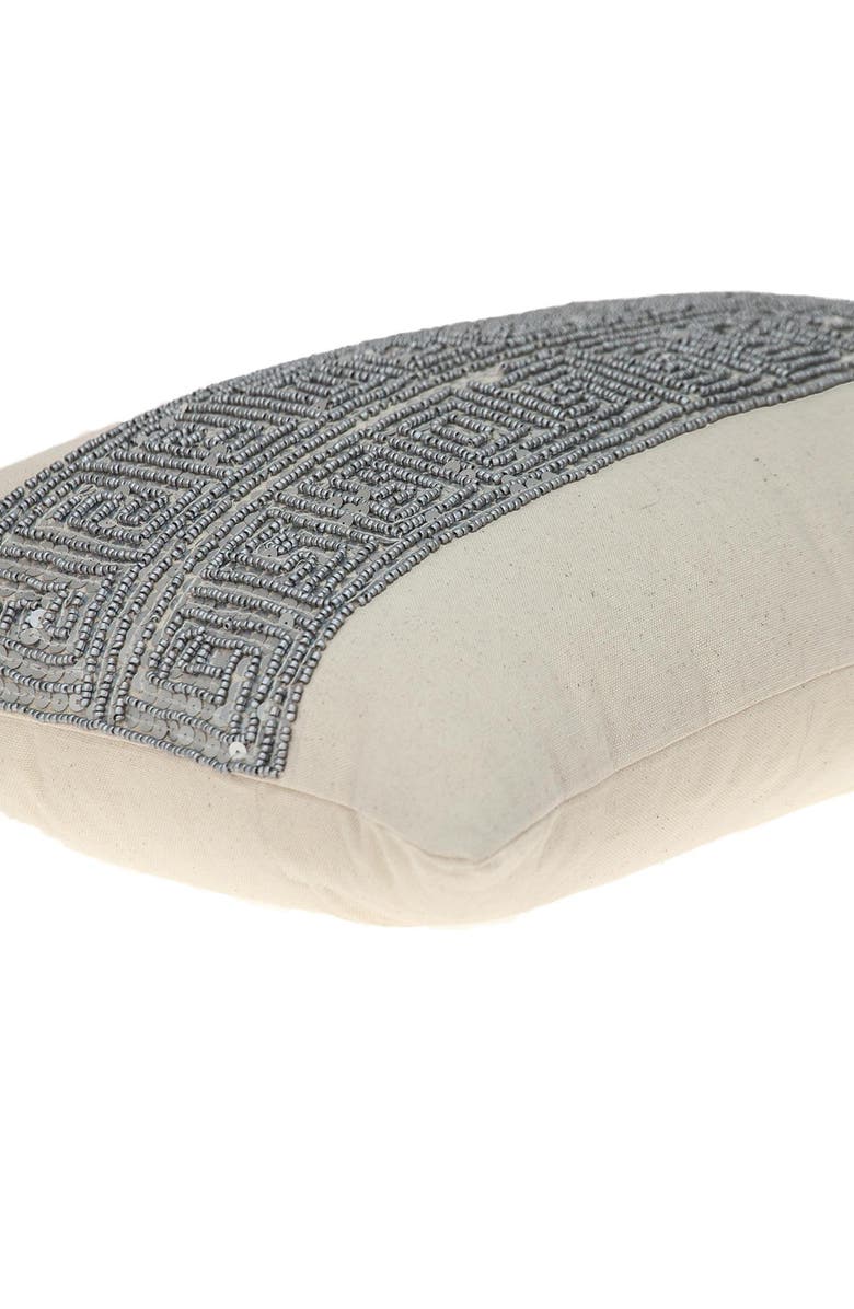 PARKLAND COLLECTION Misty Decorative Accent Pillow, Alternate, color, Beige