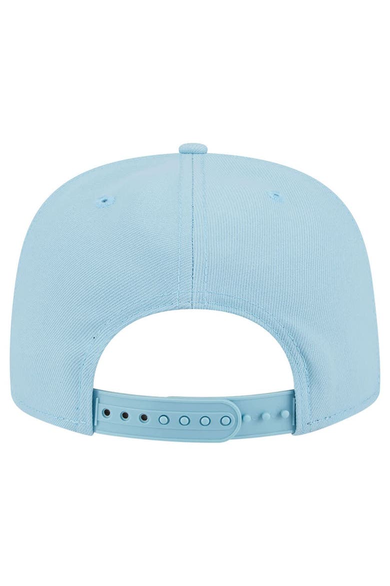 Men's New Era  Light Blue Dallas Cowboys Color Pack A-Frame 9FIFTY Snapback Hat, Alternate, color, Light Blue