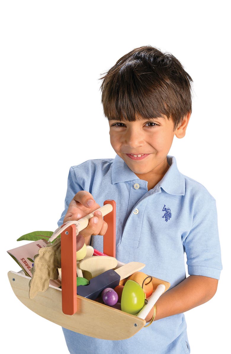 Tender Leaf Toys Wild Wood Foraging Trug, Alternate, color, Multi