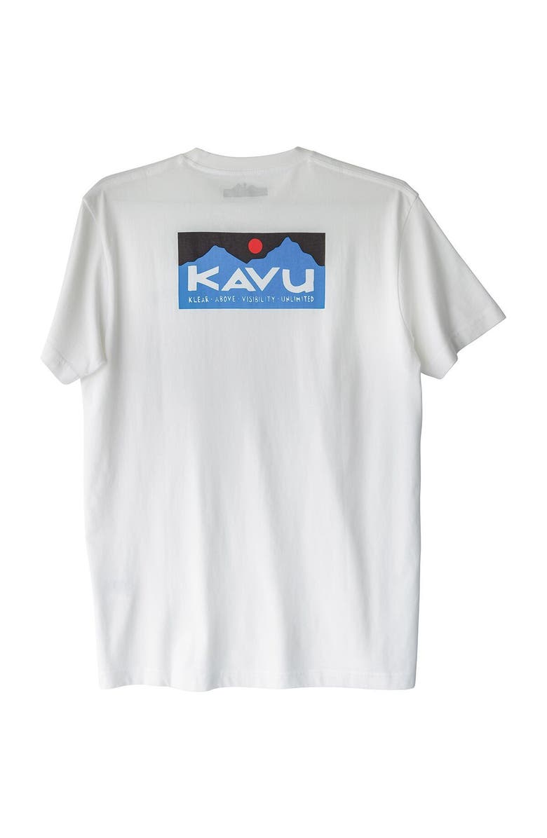 KAVU Klear Above Etch Art T-Shirt - Men's, Main, color, Off White