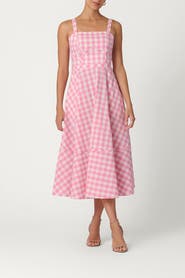Shoshanna Gingham Kaydence Dress