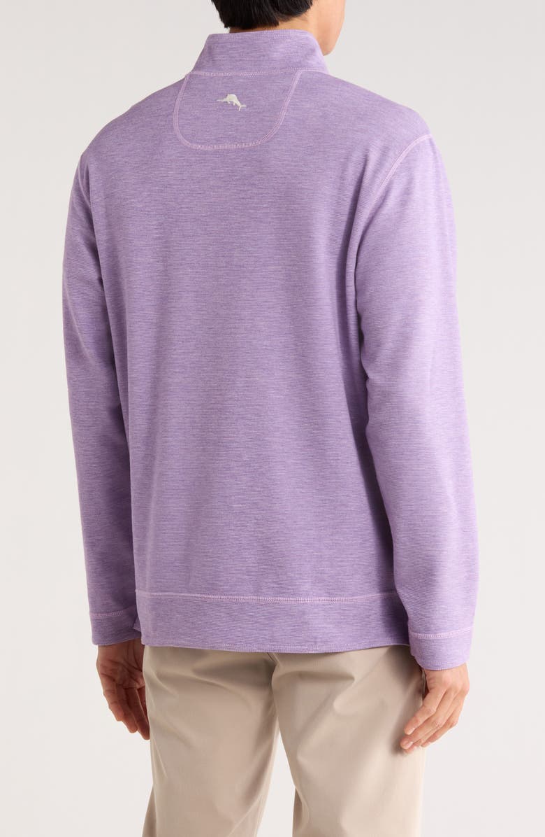 Tommy Bahama Coasta Beach Reversible Half Zip Pullover, Alternate, color, Summer Plum Heather