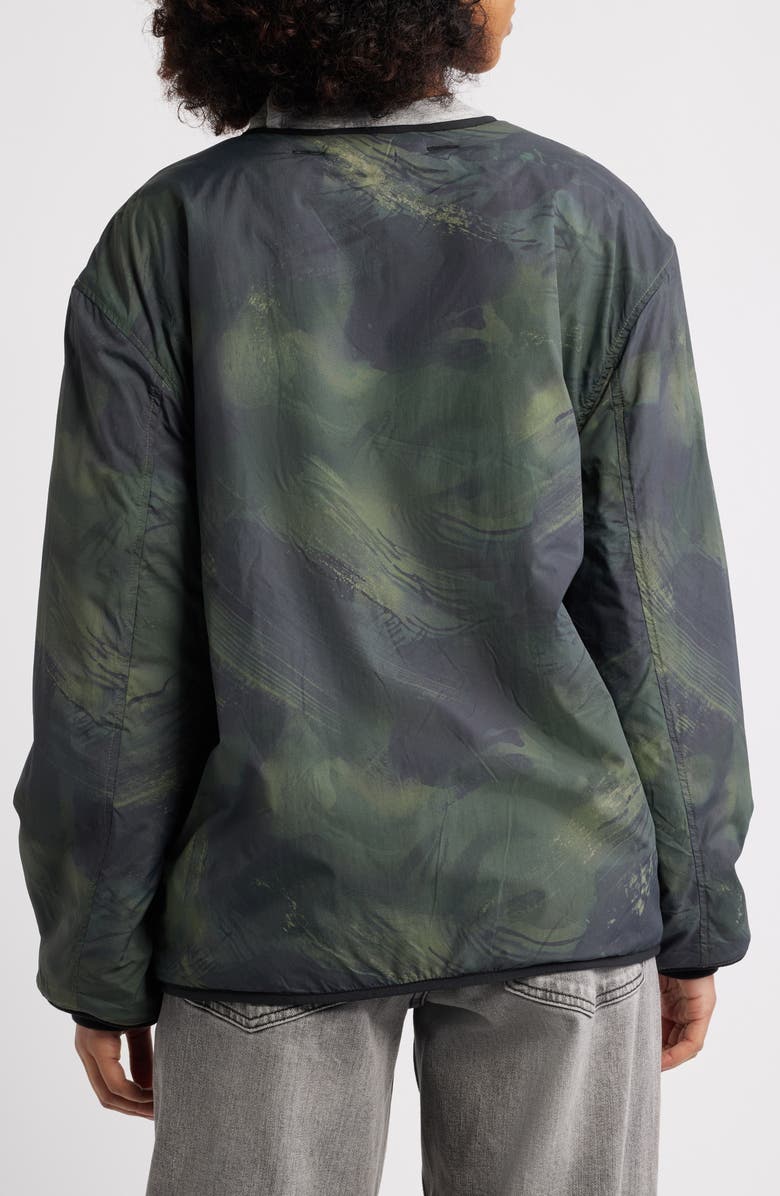 Alpha Industries Revers M-65 Quilted Liner Jacket, Alternate, color, Black