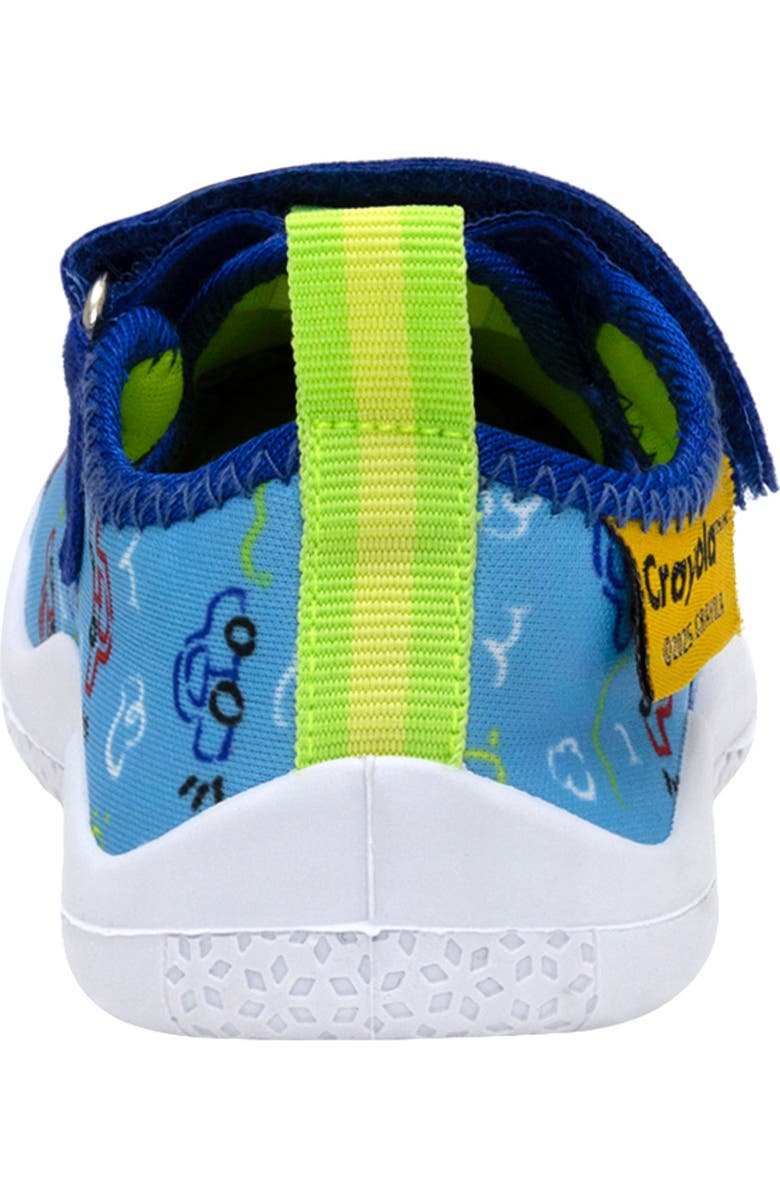 Robeez<sup>®</sup> Kids' Car Doodles Sandal, Alternate, color, Medium Blue