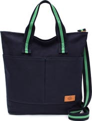 New Amsterdam Leatherworks Ayla Canvas Tote