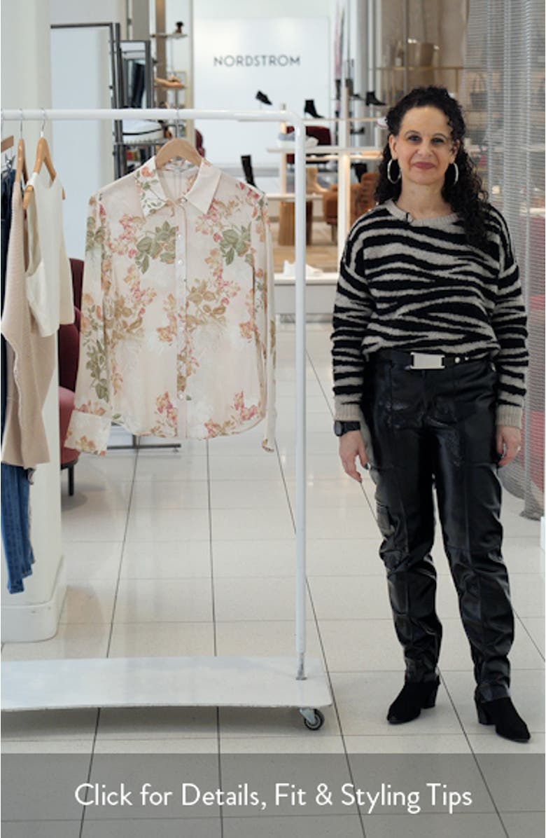 The Bailey Georgette Button-Up Shirt, sales video thumbnail