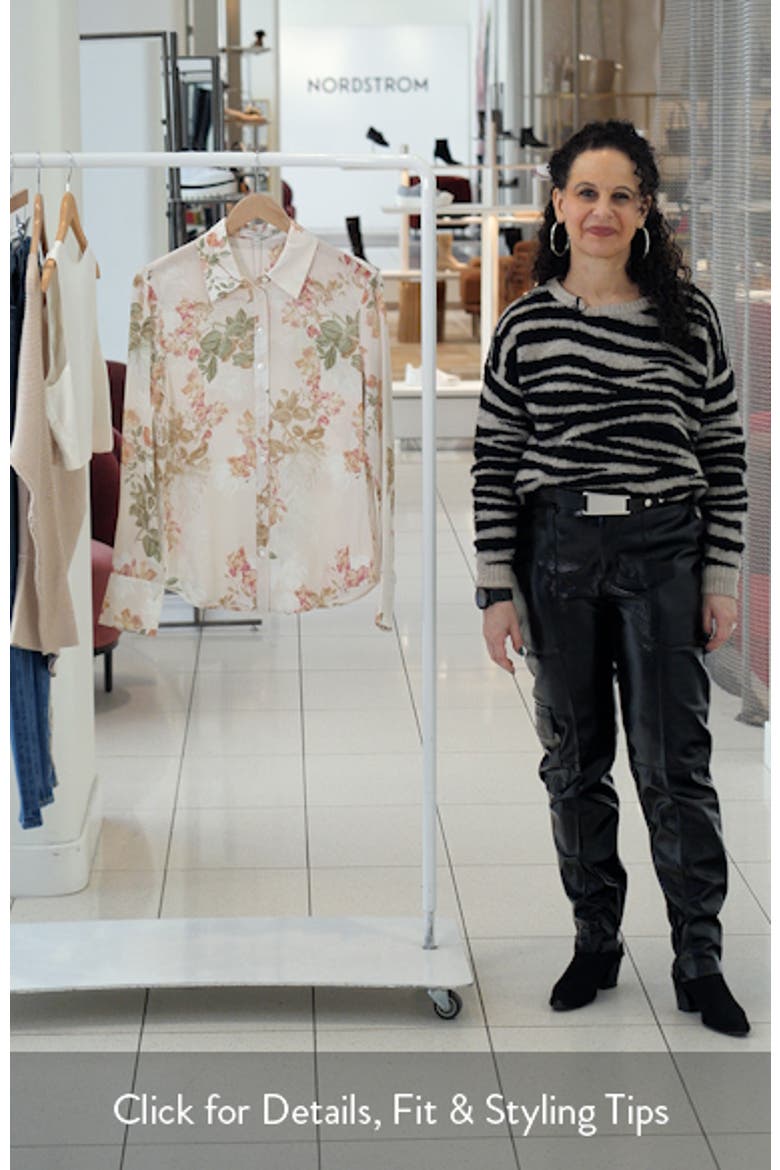 The Bailey Georgette Button-Up Shirt video