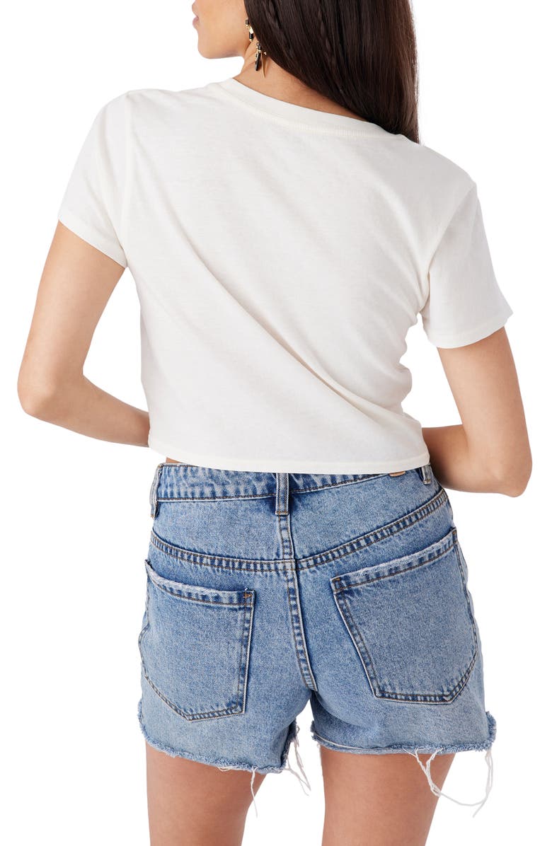 O'Neill Ditsy Crop T-Shirt, Alternate, color,