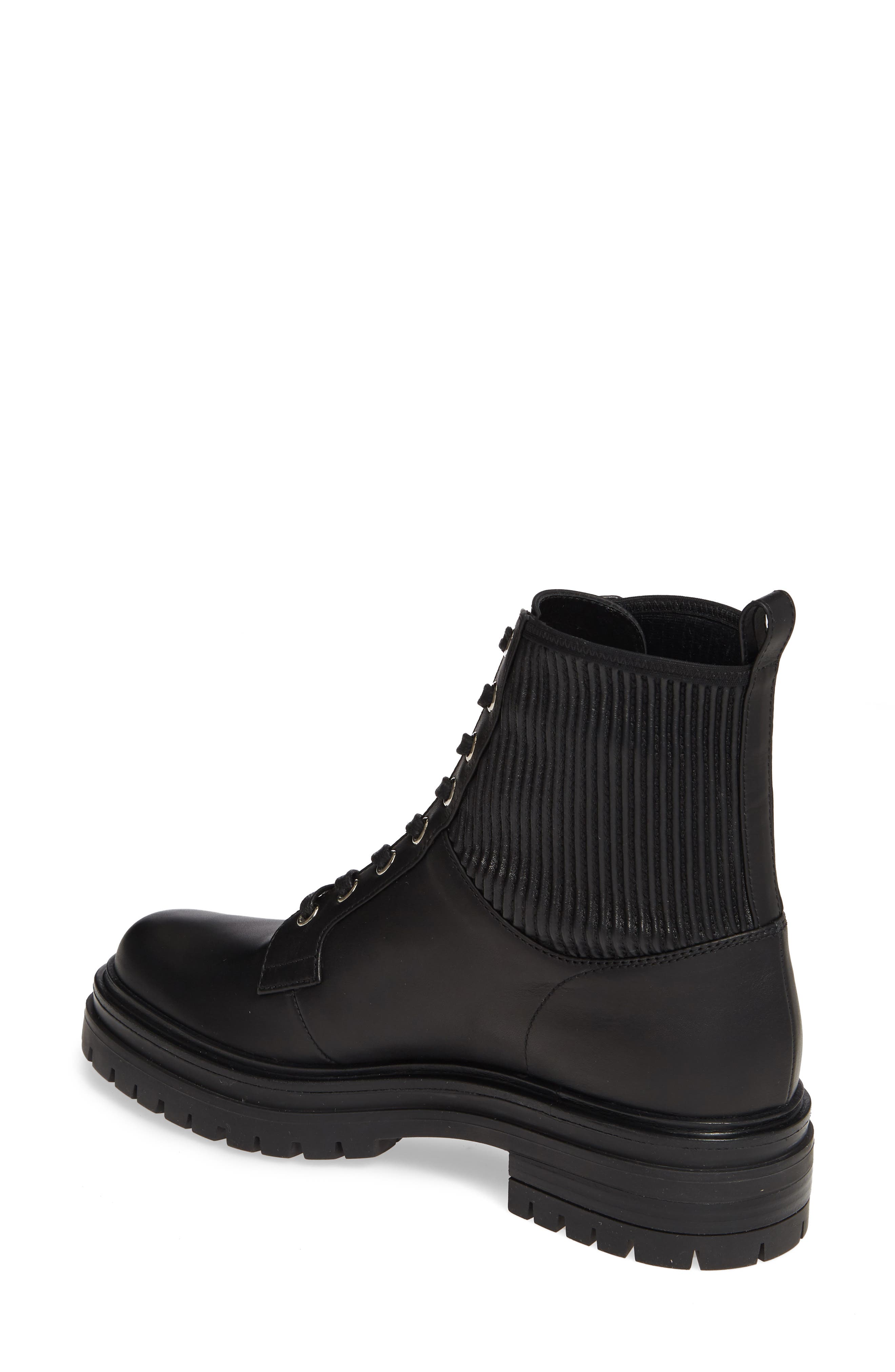 Gianvito Rossi Combat Boot, Alternate, color, 