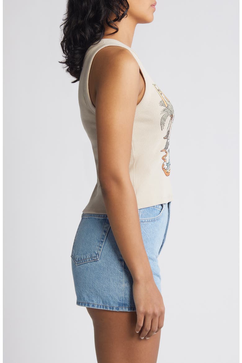 Sound Wave Rib Graphic Tank, Alternate, color, NATURAL