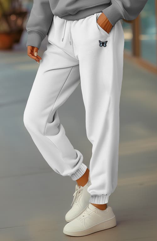 Dalix Womens Butterfly Heavy Weight Fleece Sweatpant Pant