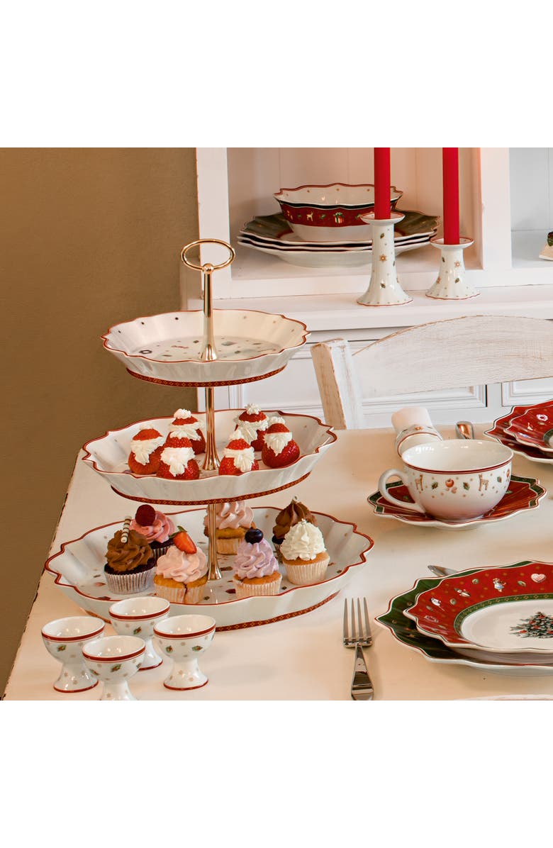 Villeroy & Boch Toy's Delight Three Tiered Server, Alternate, color, Multi