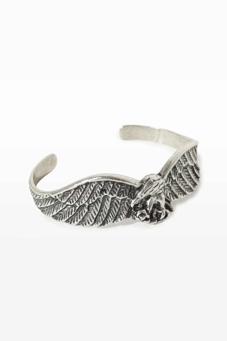 Eagle Cuff, Main, color, Silver